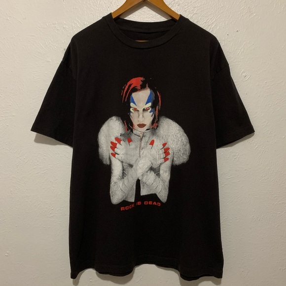 Other - Marilyn Manson “rock is dead” shirt